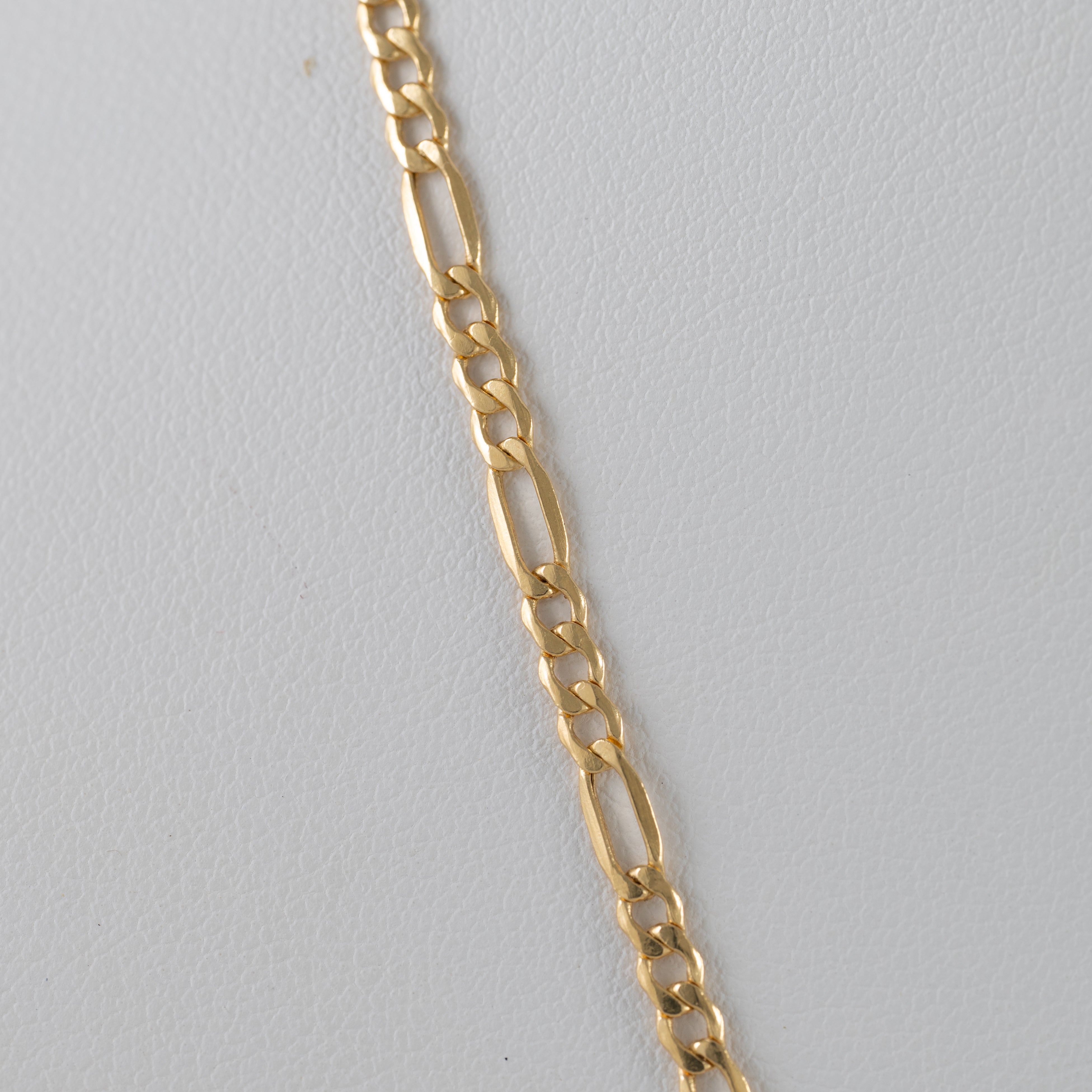 Cadena de oro 18k 750 50cm con colgante