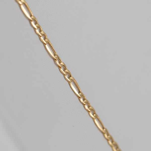 Cadena de oro 18k 750 50cm con colgante