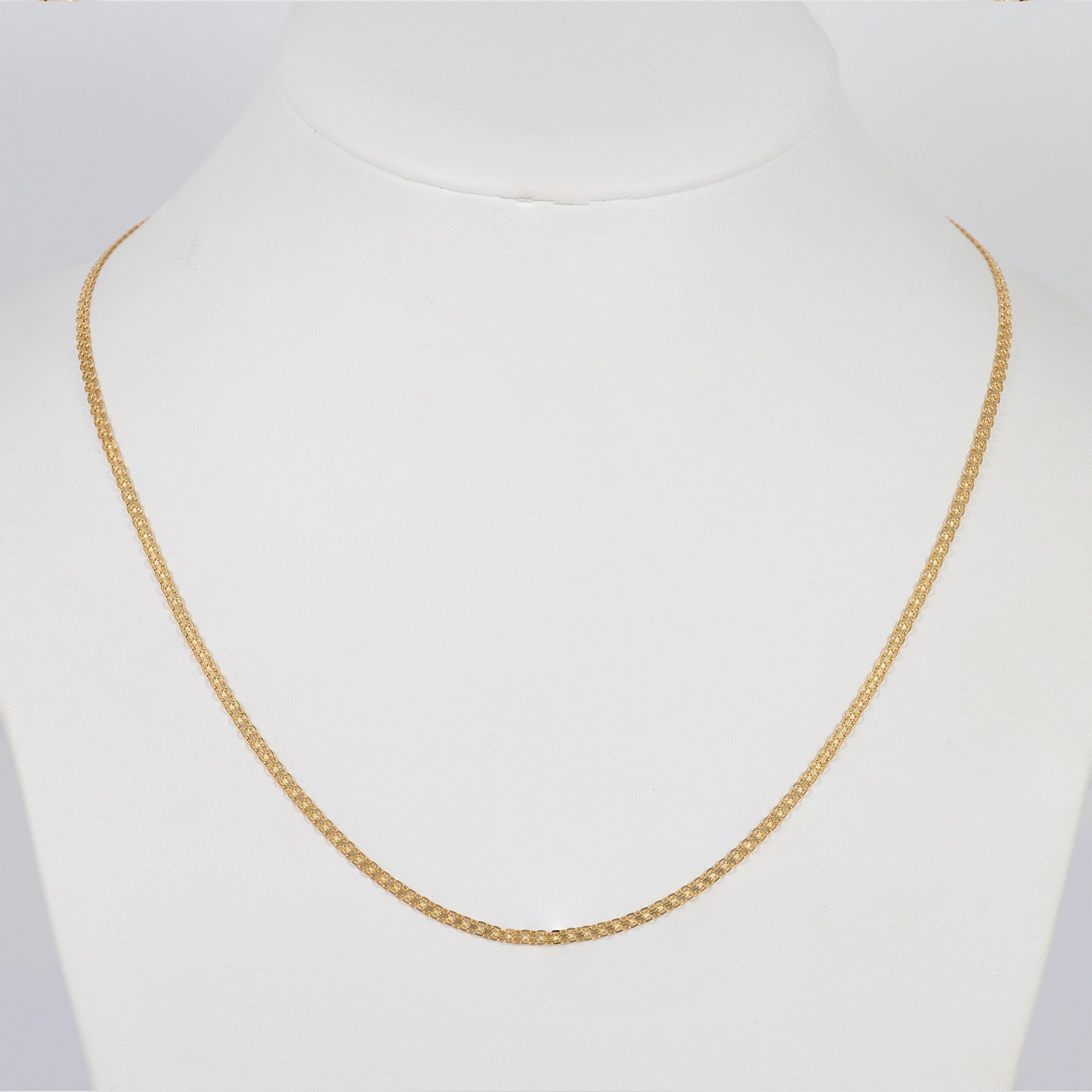 Cadena bismark oro 18k 750 50cm