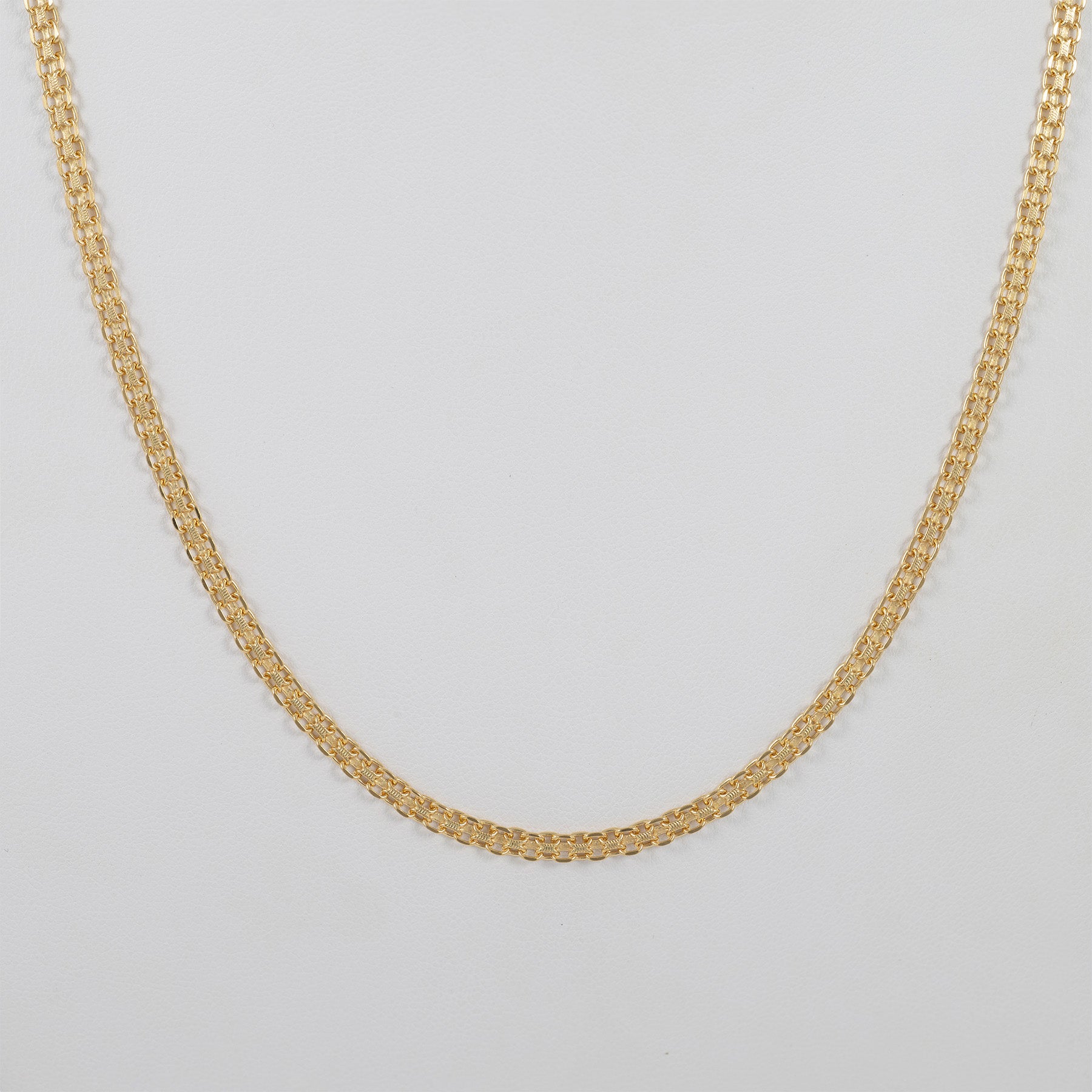 Cadena bismark oro 18k 750 50cm