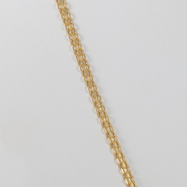 Cadena bismark oro 18k 750 60cm