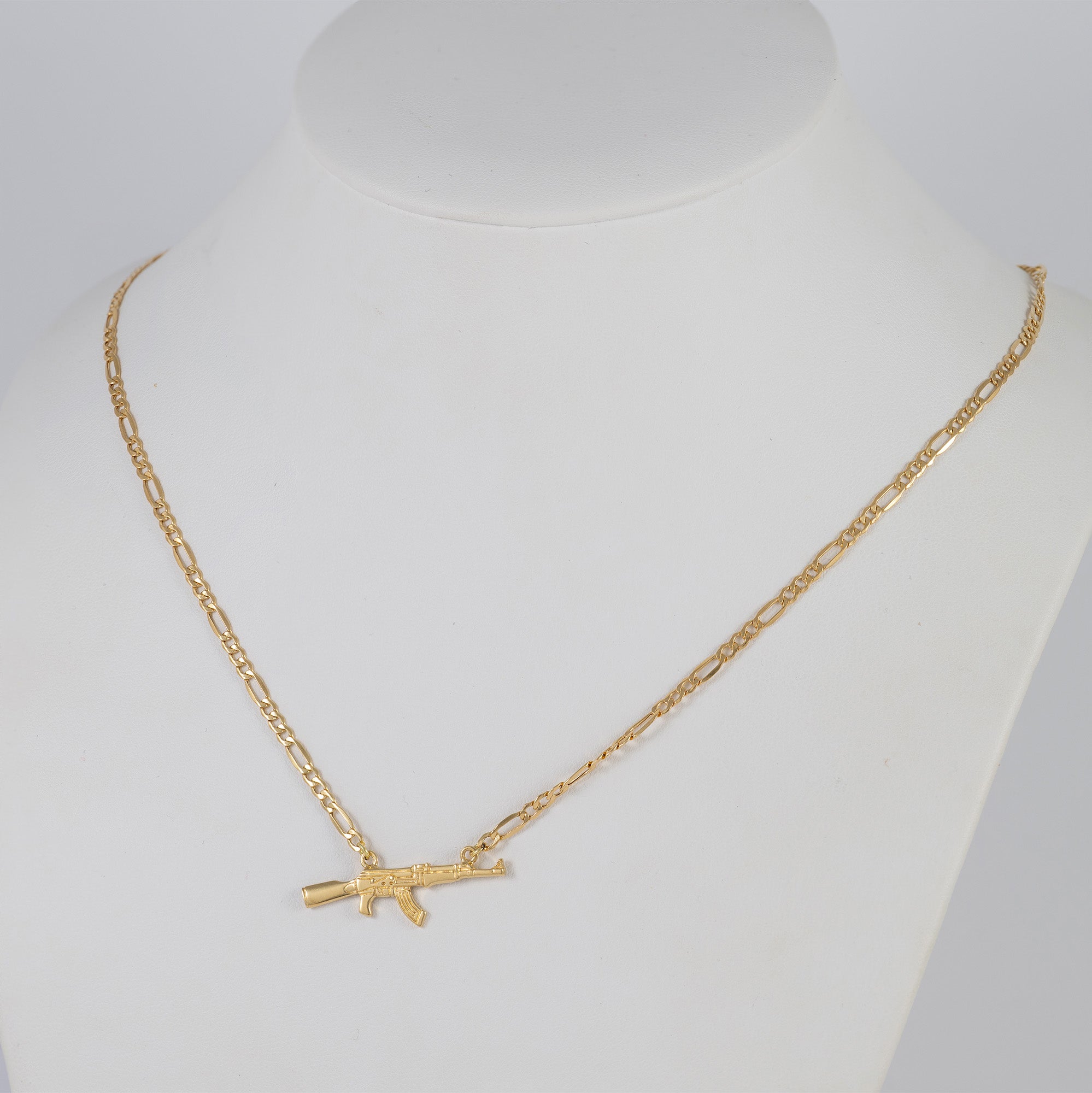 Cadena de oro 18k 750 50cm con colgante