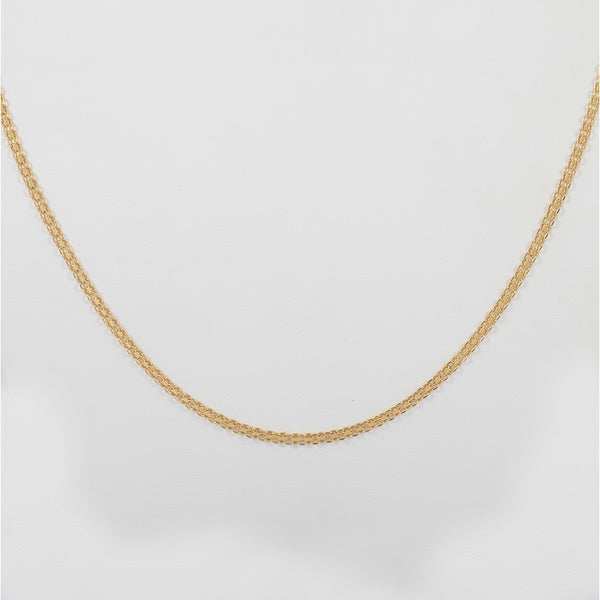 Cadena bismark oro 18k 750 60cm