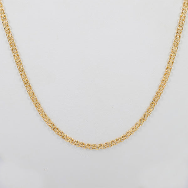 Cadena bismark oro 18k 750 60cm