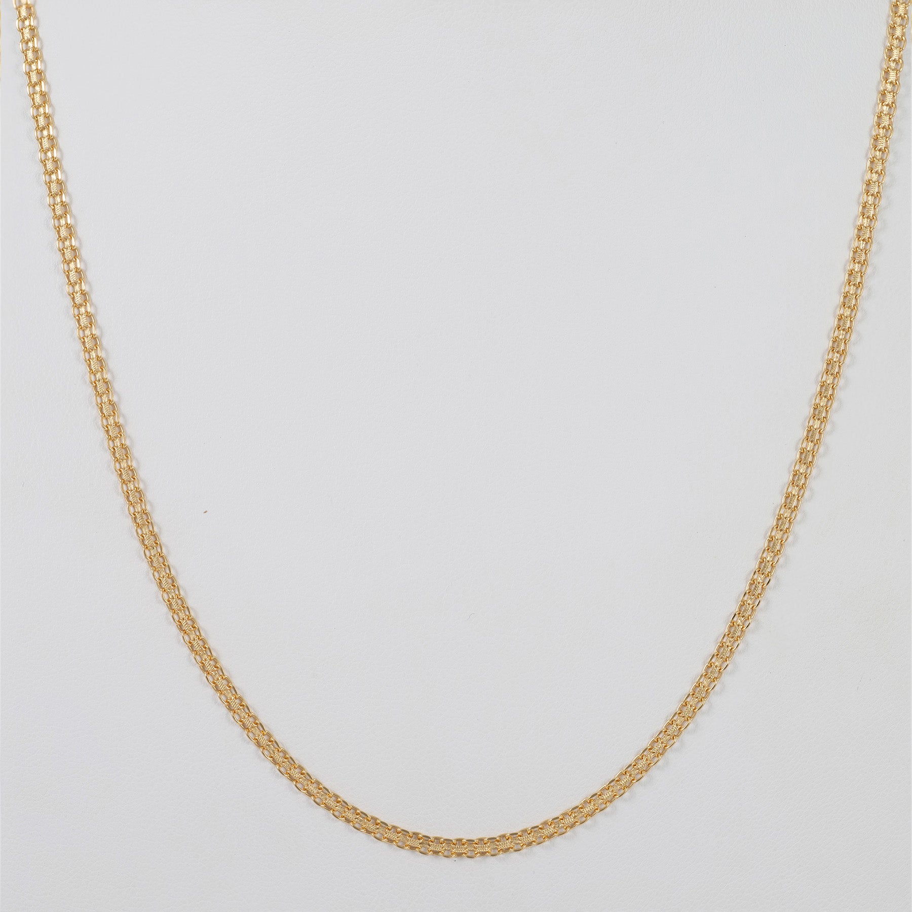 Cadena bismark oro 18k 750 50cm