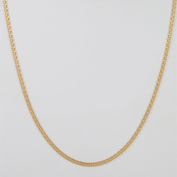 Cadena bismark oro 18k 750 50cm