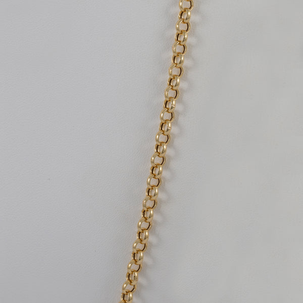 Cadena rolo oro 18k 750 60cm