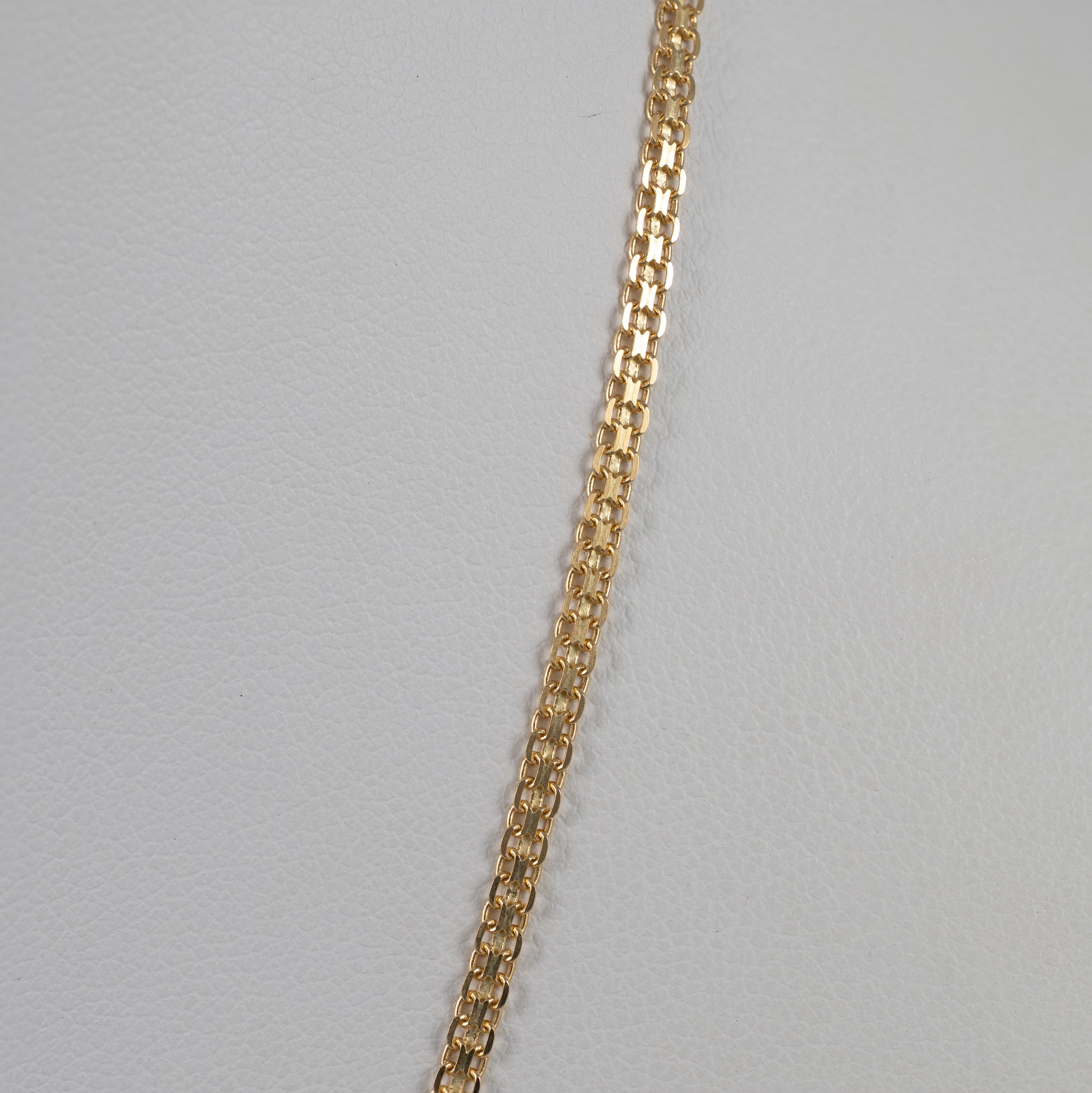 Cadena bismark oro 18k 750 50cm