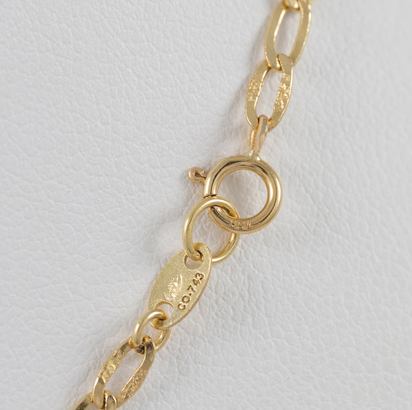 Cadena de oro 18k 750 50cm