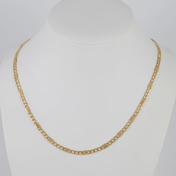 Cadena de oro amarillo 18k 50cm