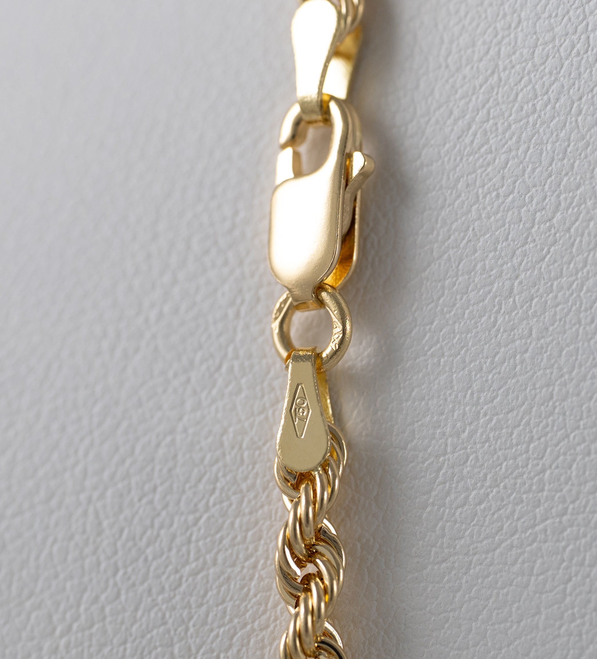 Cadena cordón oro 18k 750 50cm