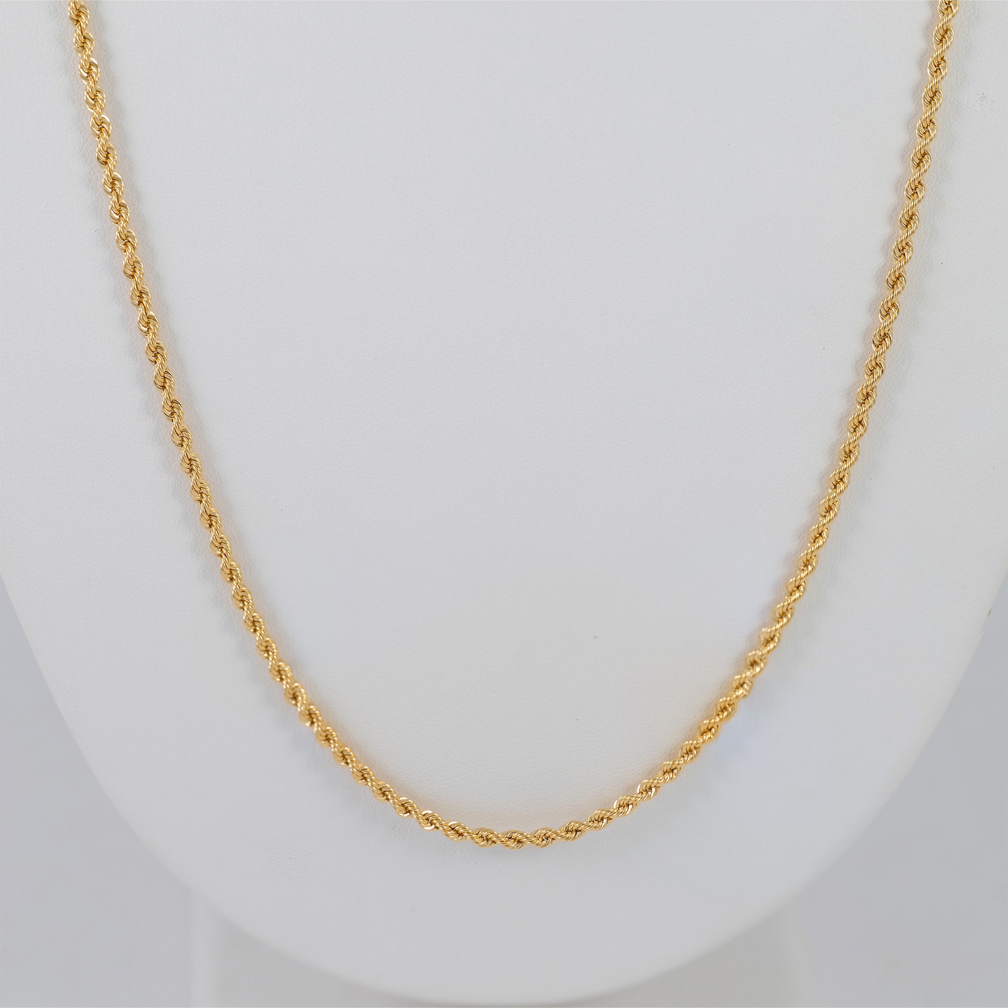 Cadena cordón oro 18k 750 60cm