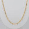 Cadena cordón oro 18k 750 60cm