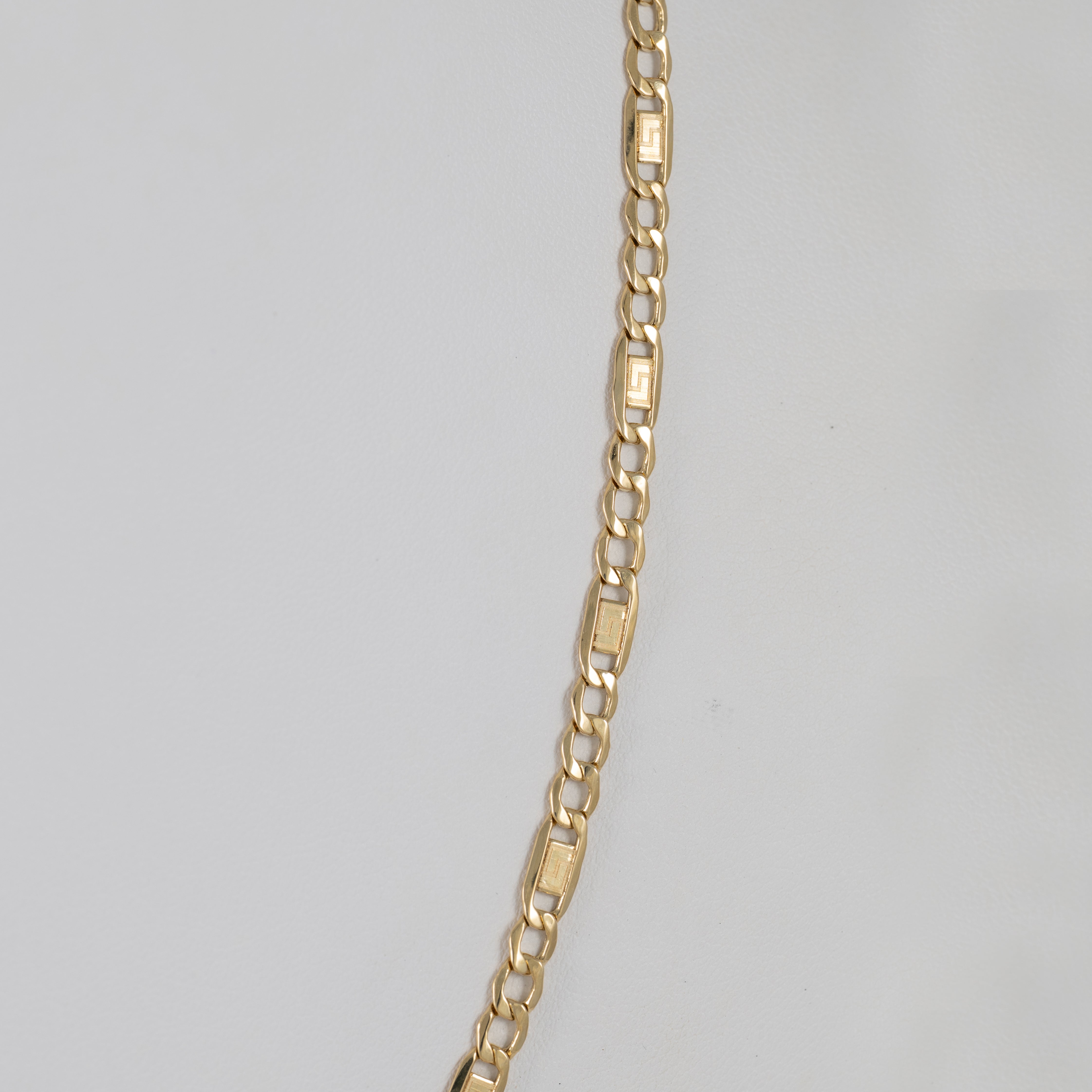 Cadena de oro amarillo 18k 50cm