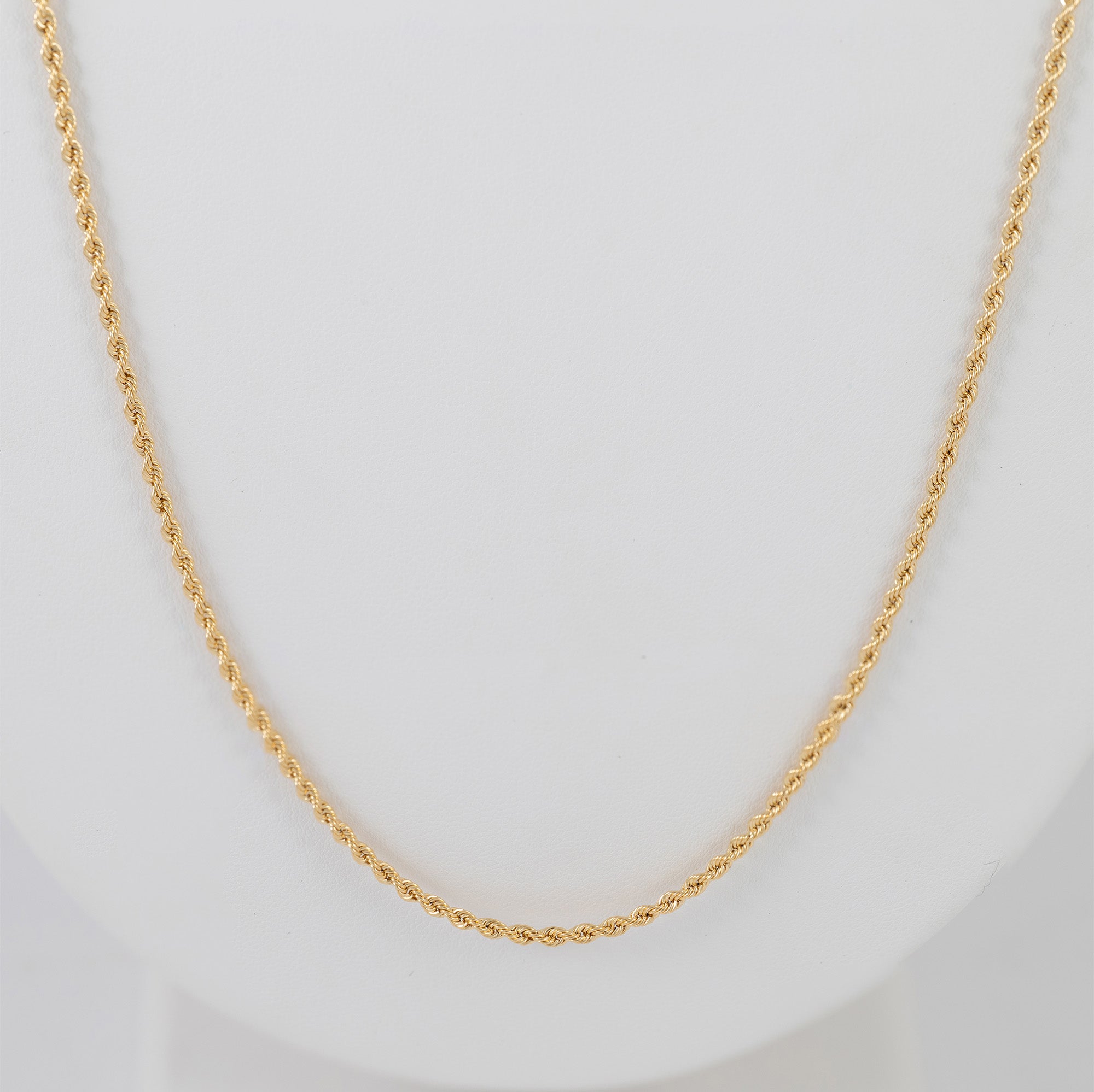Cadena cordón oro 18k 750 60cm