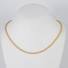 Cadena cordón oro 18k 750 50cm