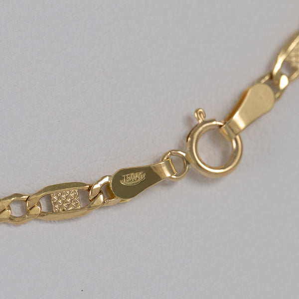 Cadena de oro 18k 750 50cm