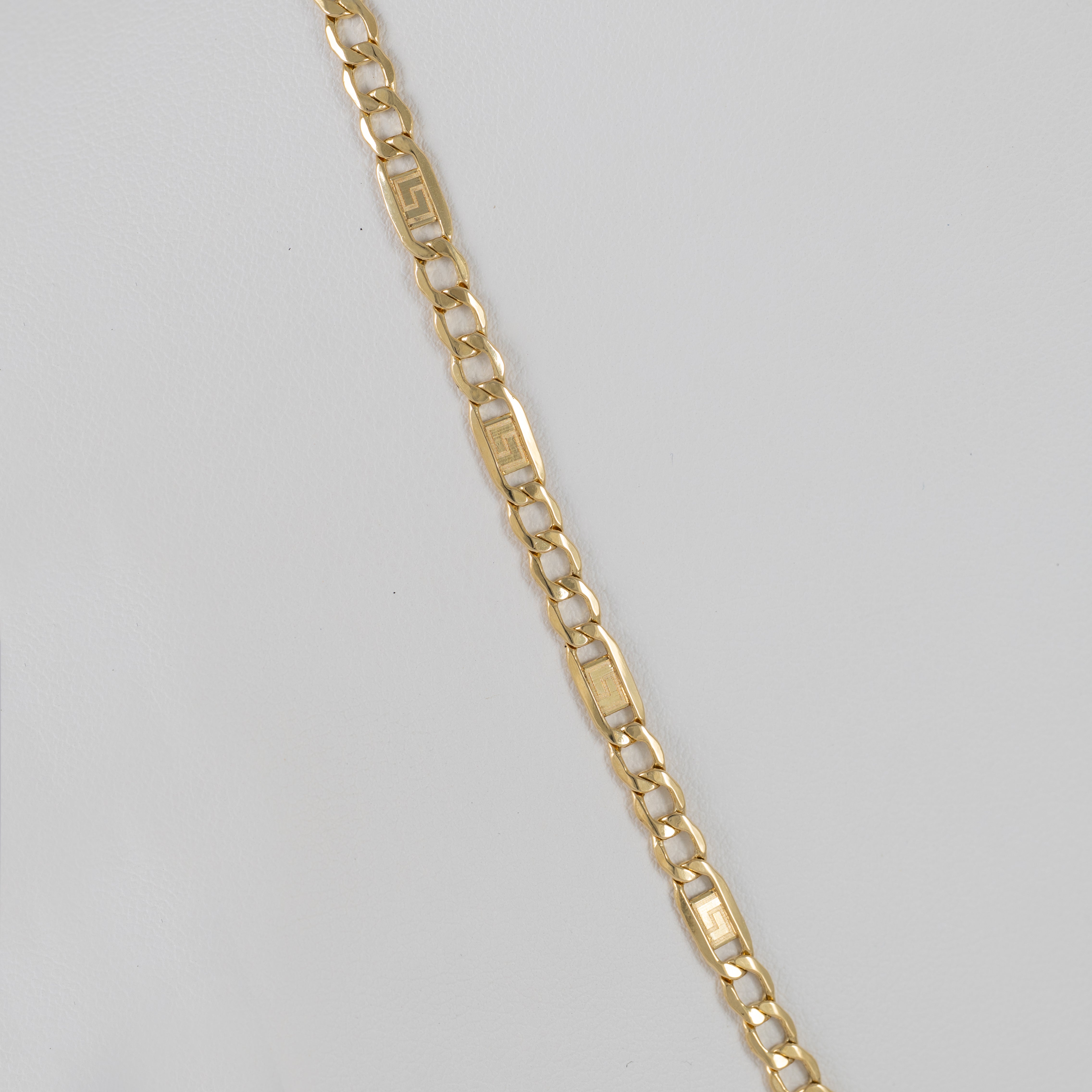 Cadena de oro amarillo 18k 50cm