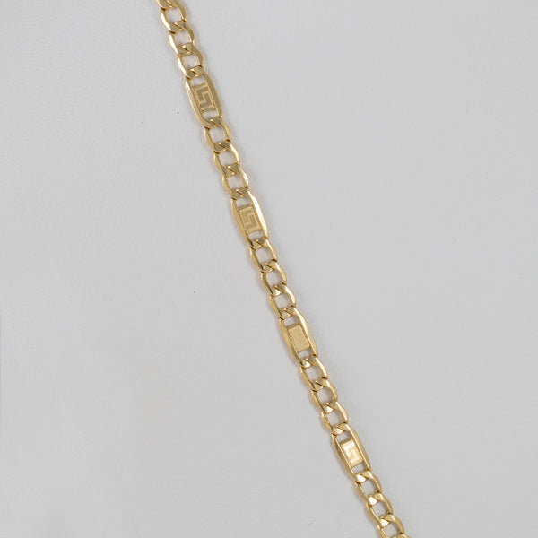 Cadena de oro amarillo 18k 50cm