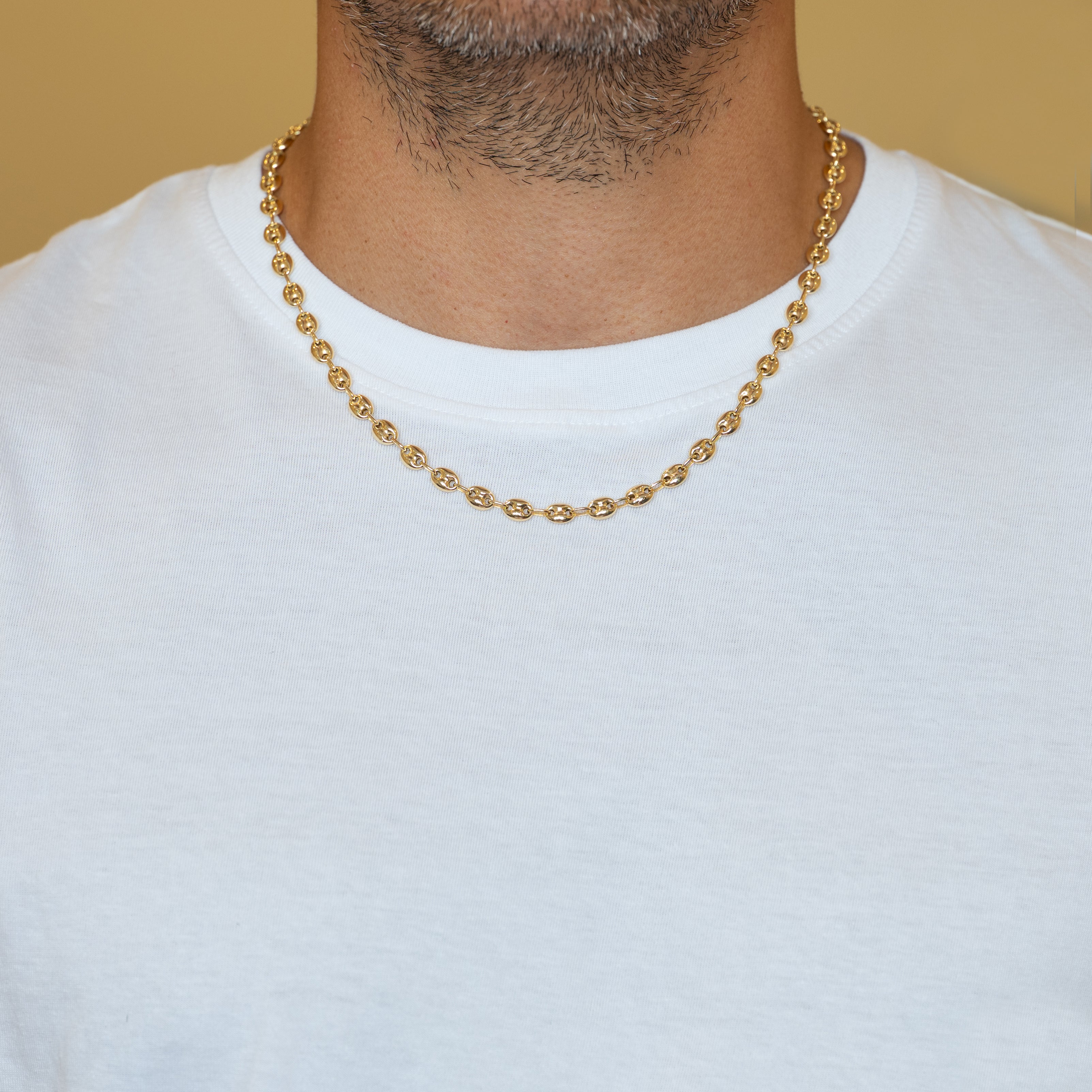 Cadena calabrote oro 18k 750 50cm