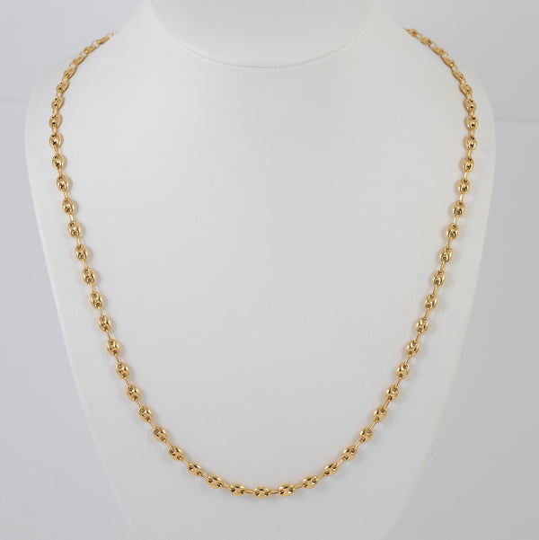 Cadena calabrote oro 18k 750 60cm