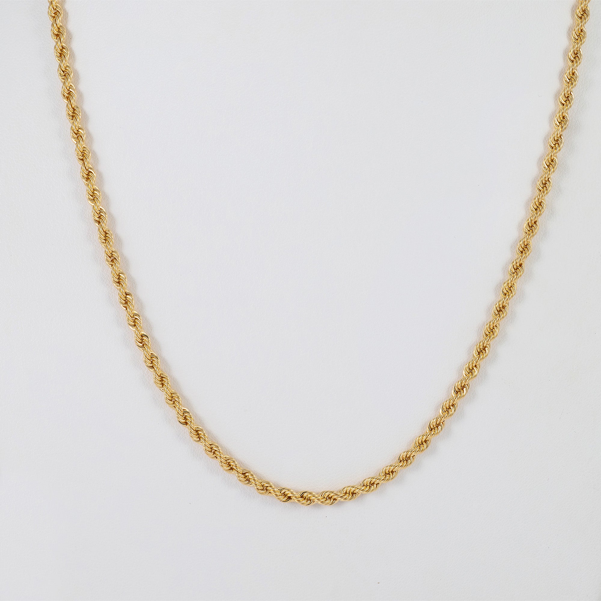 Cadena cordón oro 18k 750 50cm