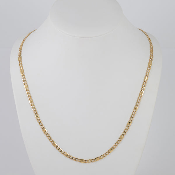 Cadena de oro 18k 750 60cm