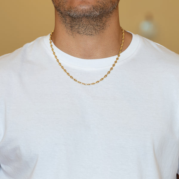 Cadena calabrote oro 18k 750 50cm