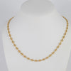 Cadena calabrote oro 18k 750 50cm