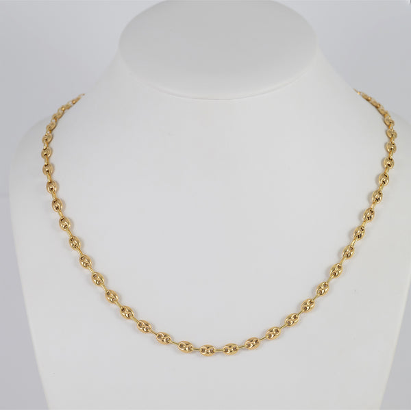 Cadena calabrote oro 18k 750 50cm