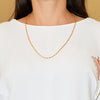 Cadena calabrote oro 18k 750 60cm