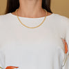 Cadena cordón oro 18k 750 50cm