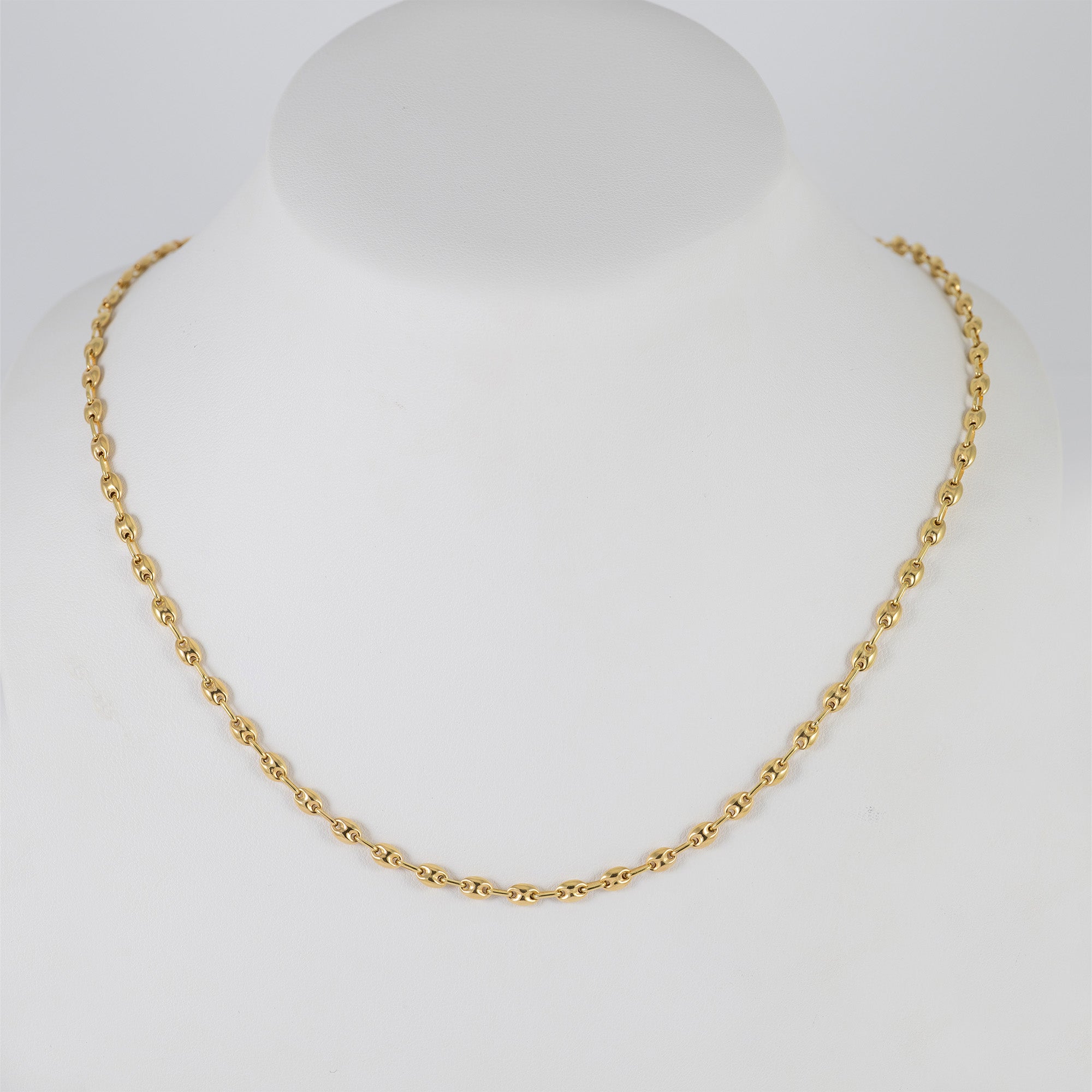 Cadena calabrote de oro 18k 750 50cm