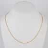 Cadena cordón oro 18k 750 50cm