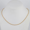 Cadena cordón oro 18k 750 50cm