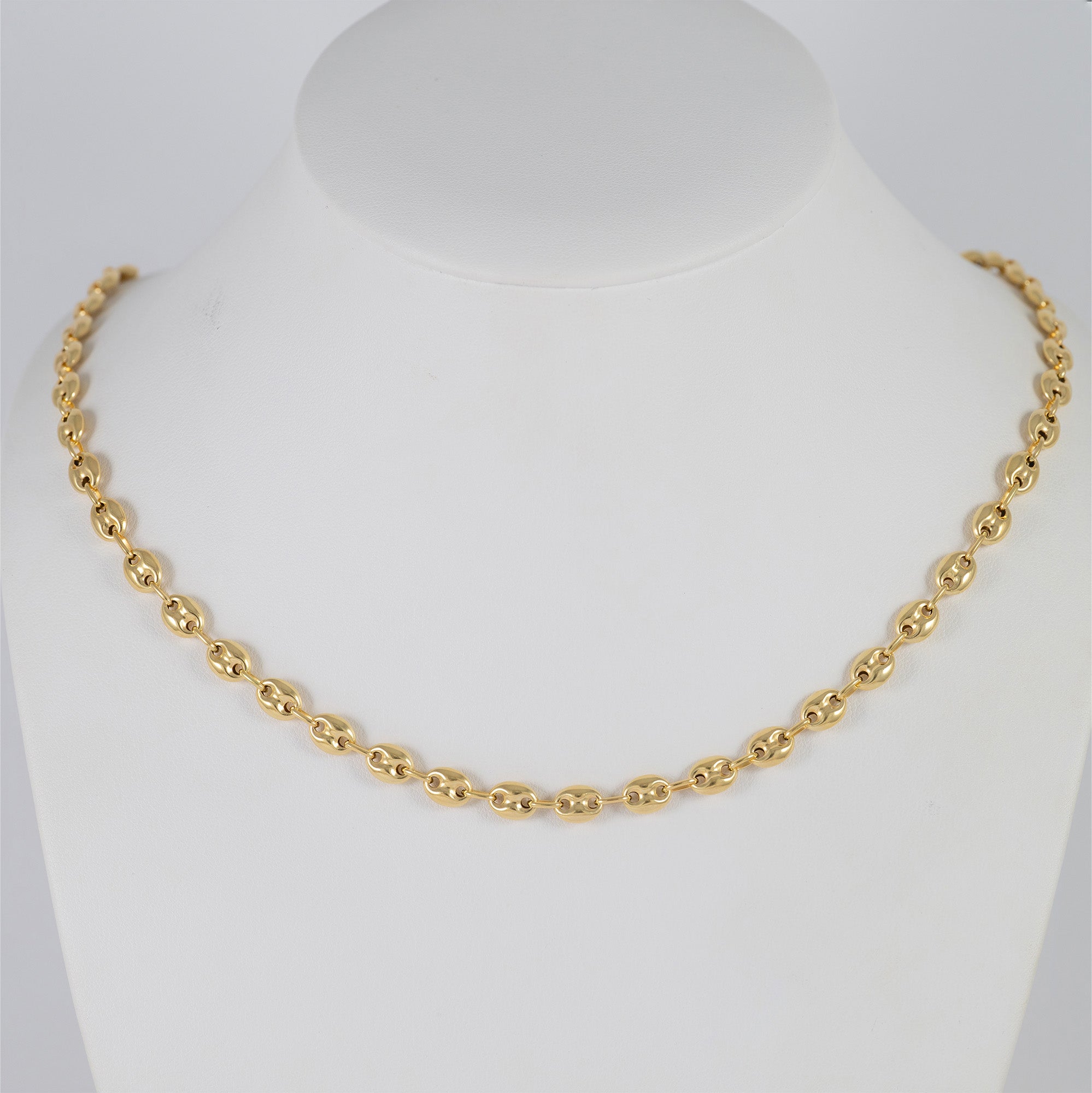 Cadena calabrote oro 18k 750 50cm