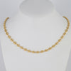 Cadena calabrote oro 18k 750 50cm