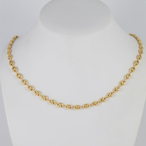 Cadena calabrote oro 18k 750 50cm