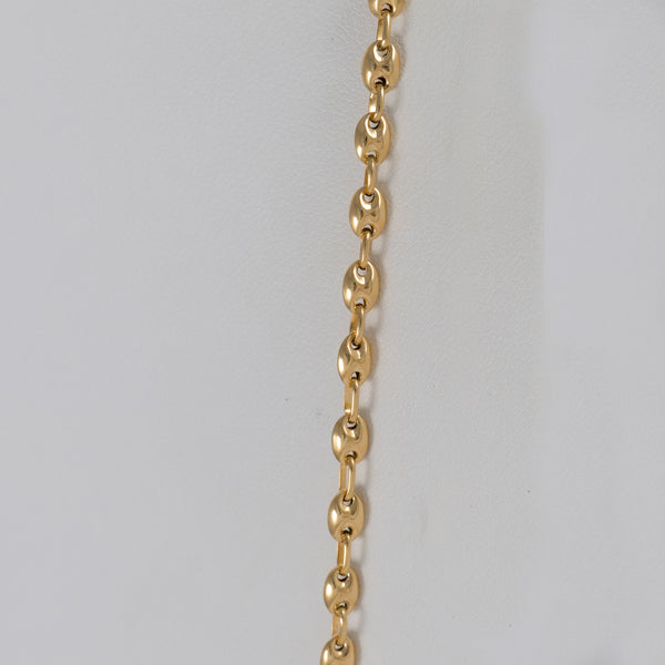Cadena calabrote oro 18k 750 60cm
