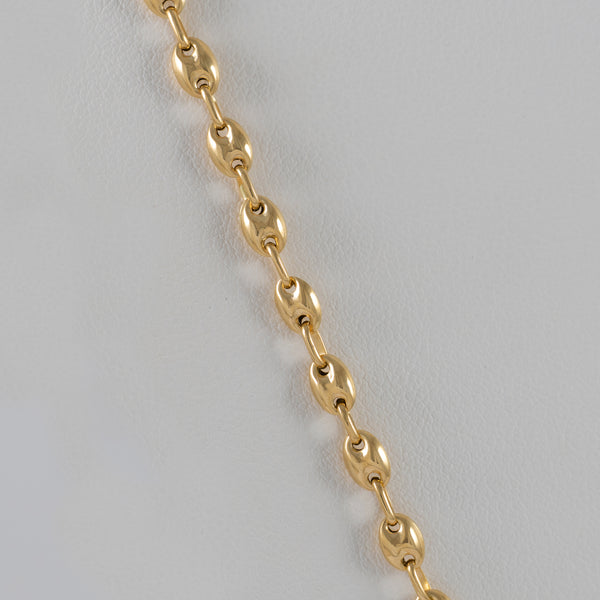 Cadena calabrote oro 18k 750 60cm