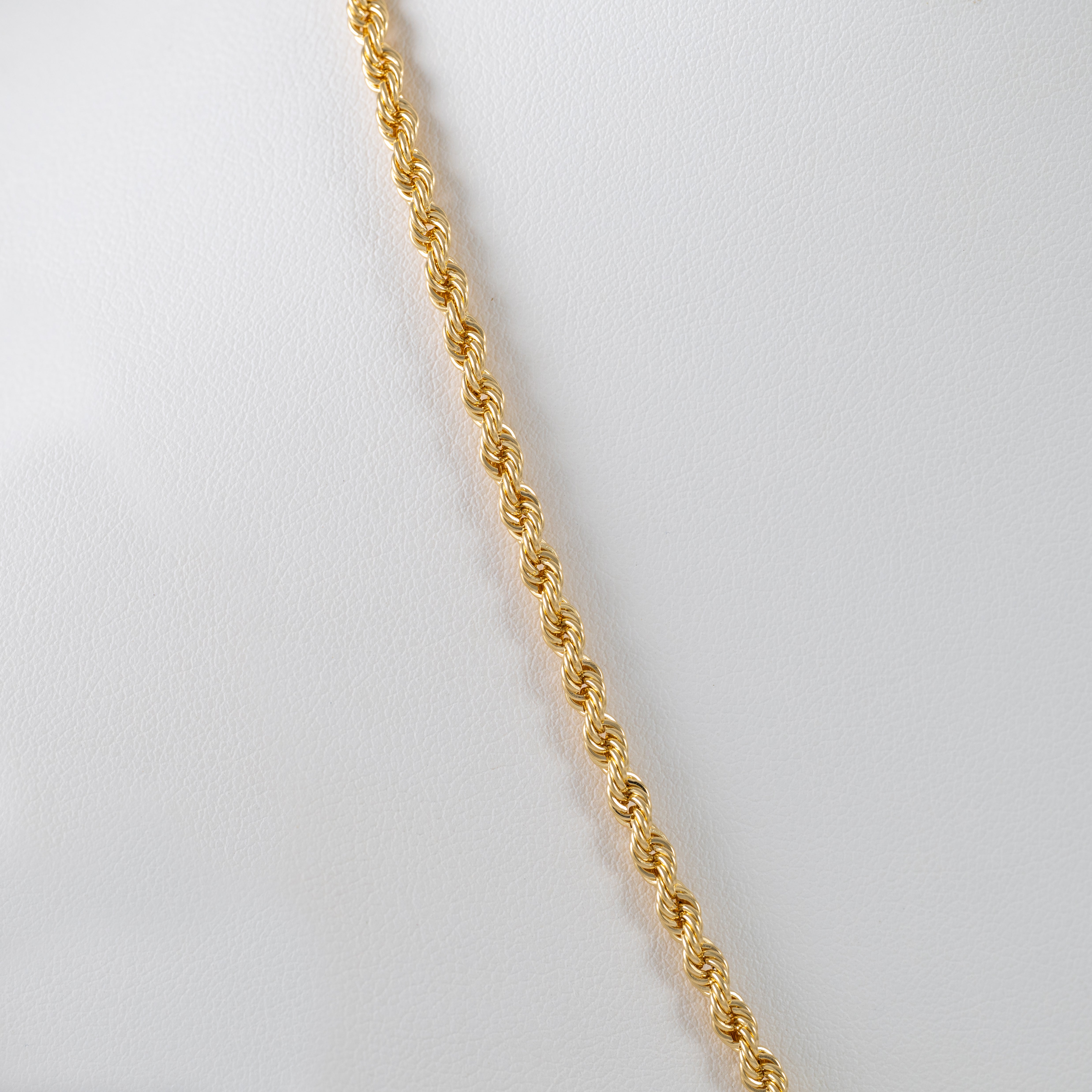 Cadena cordón oro 18k 750 50cm