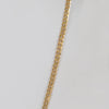 Cadena barbada oro 18k 750 60cm