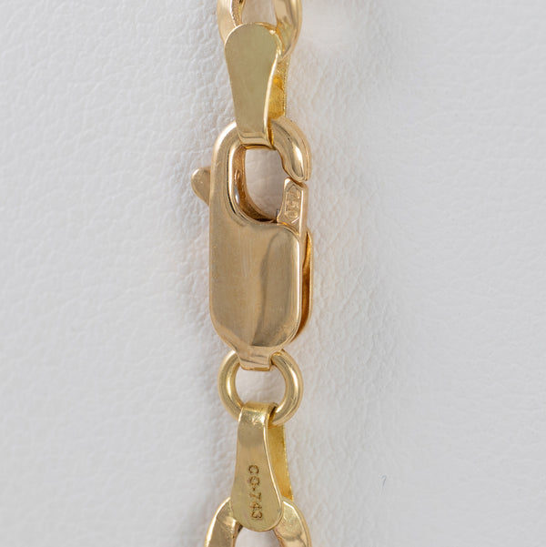 Cadena de oro 18k 750 60cm