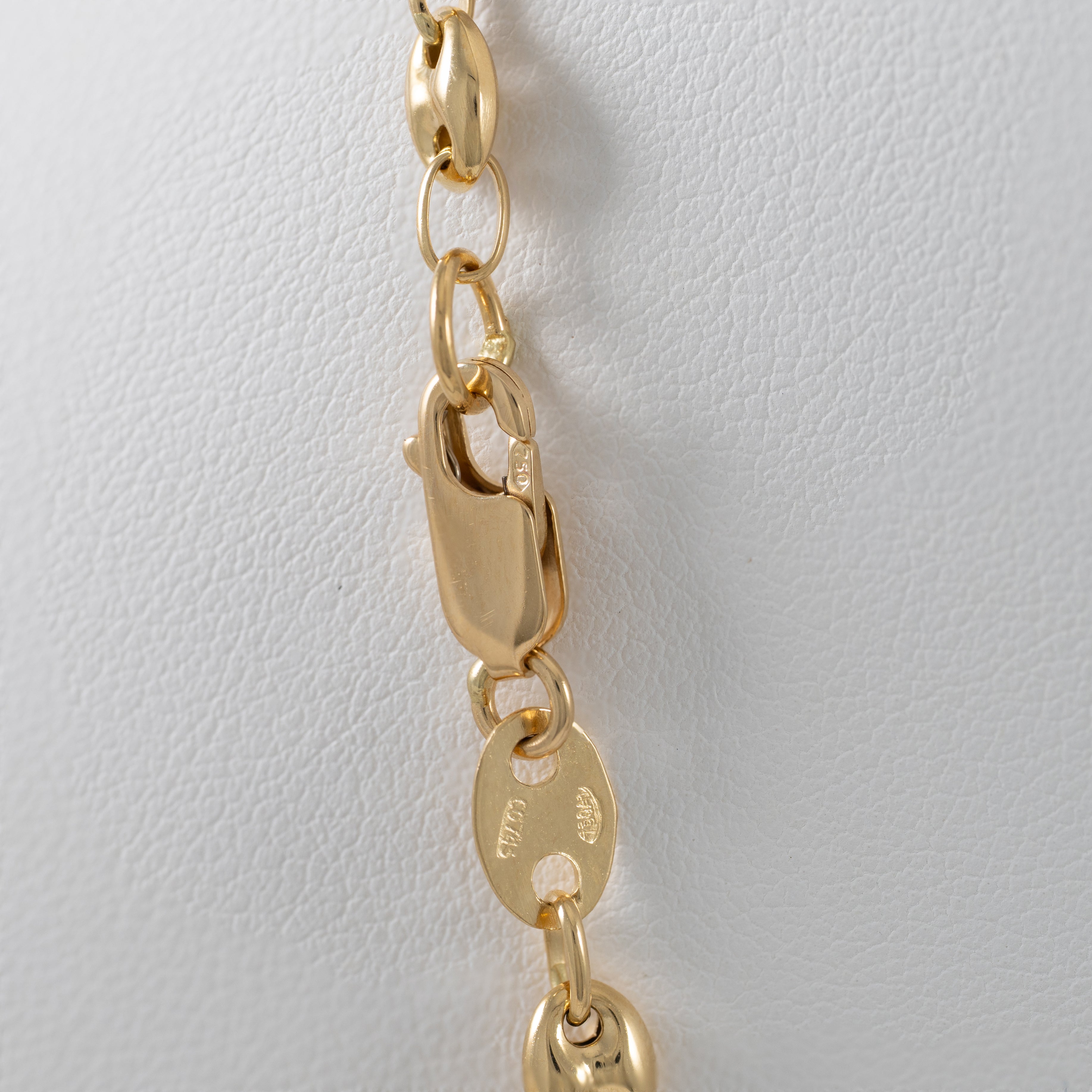 Cadena calabrote oro 18k 750 60cm