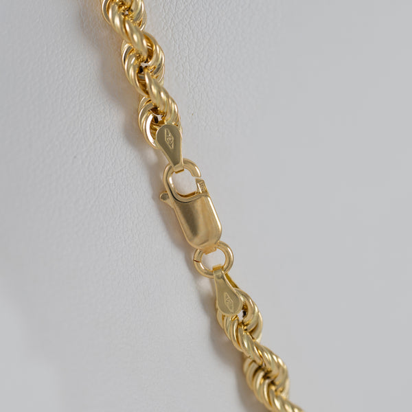 Cadena cordón oro 18k 750 50cm