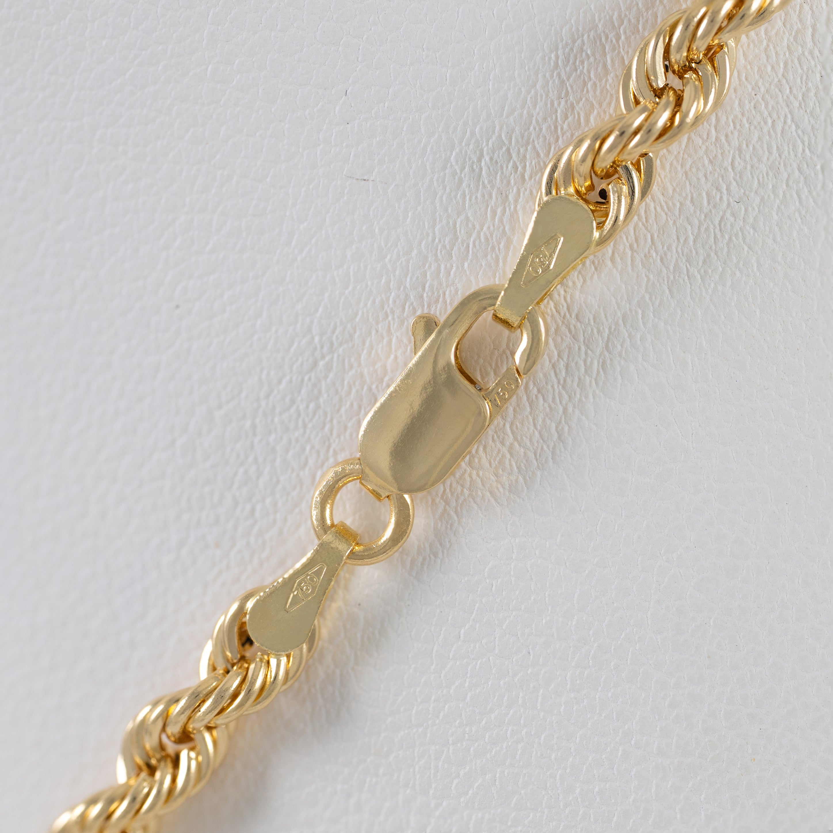 Cadena cordón oro 18k 750 50cm