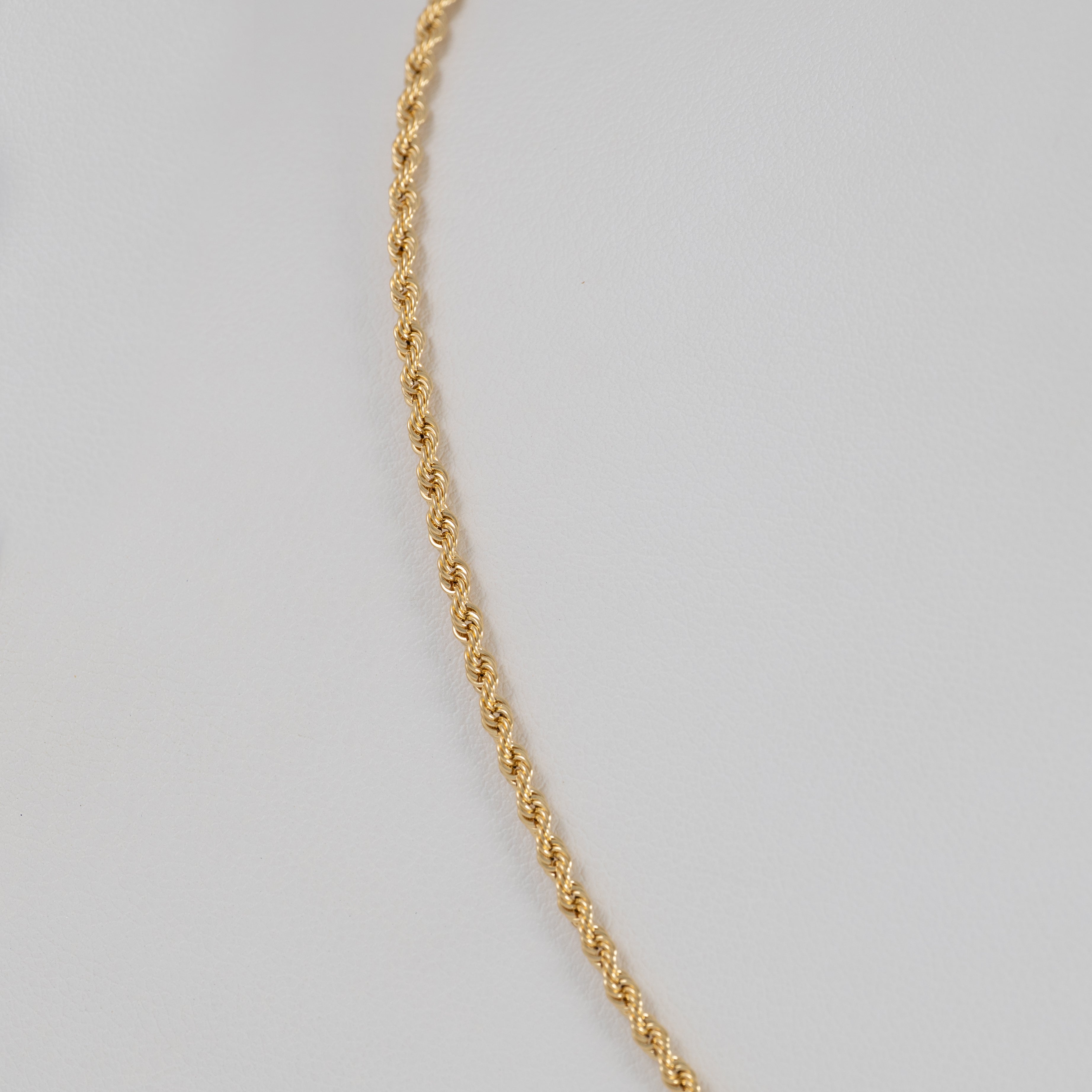 Cadena cordón oro 18k 750 50cm