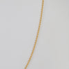 Cadena cordón oro 18k 750 50cm