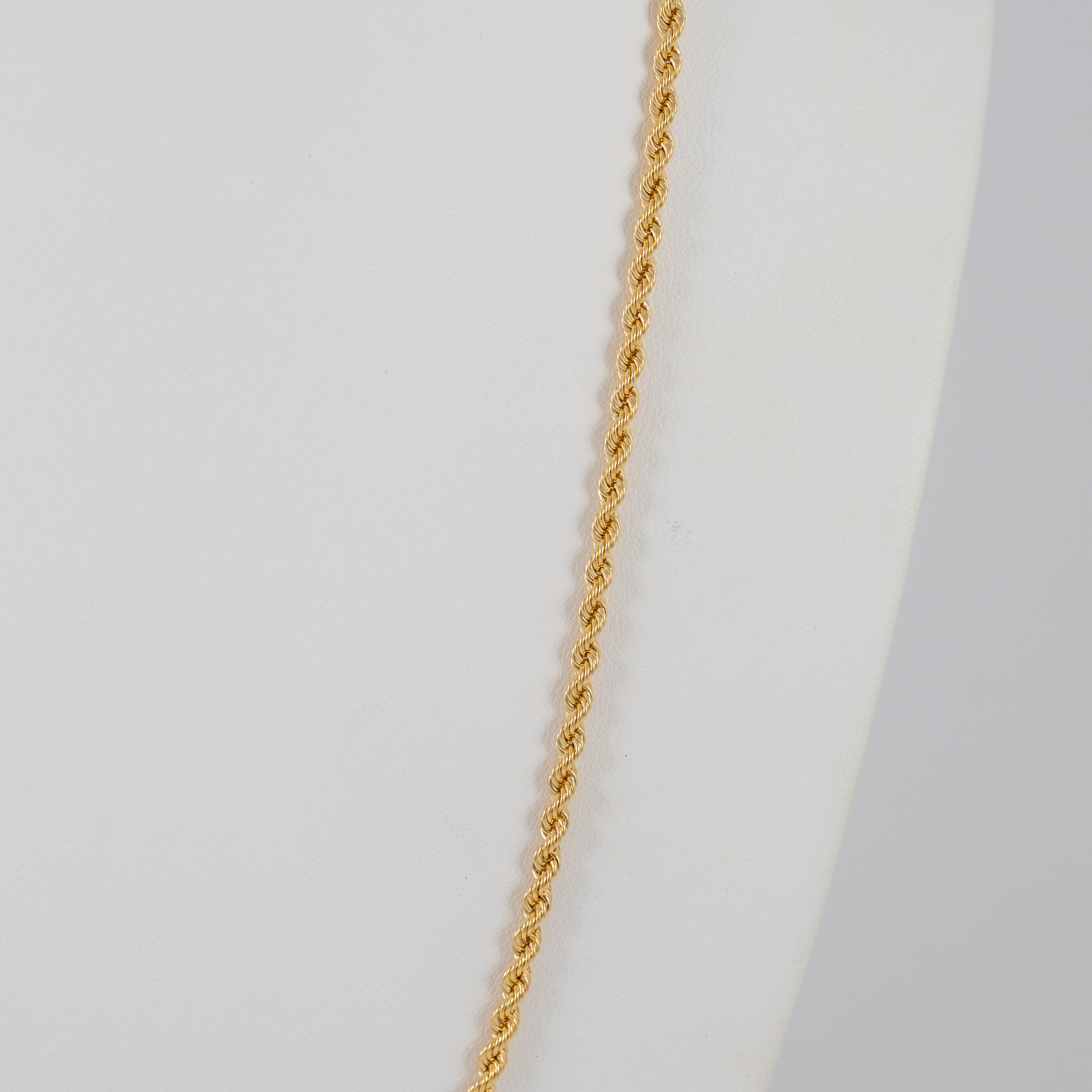 Cadena cordón oro 18k 750 60cm