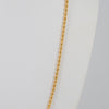Cadena cordón oro 18k 750 60cm